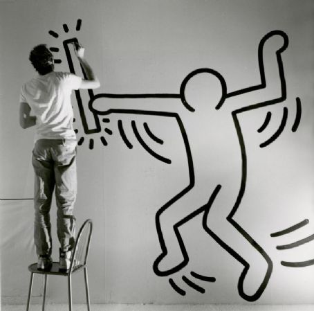 Keith Haring and Juan Dubose - FamousFix