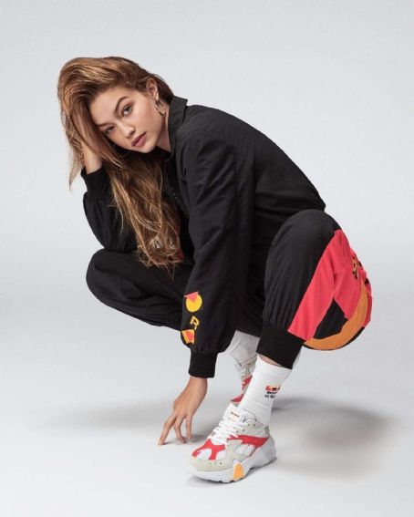 Gigi hadid outlet x reebok 2019