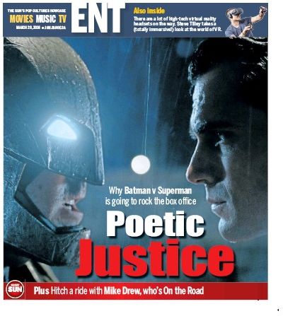 Ben Affleck - ENT Magazine Cover [Canada] (20 March 2016)