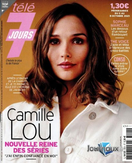 Unknown, Télé 7 Jours Magazine 27 September 2021 Cover Photo - France