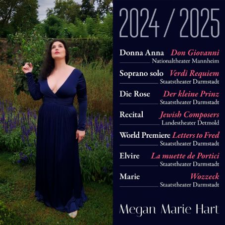 Megan Marie Hart's 2024/2025 Season Announcement