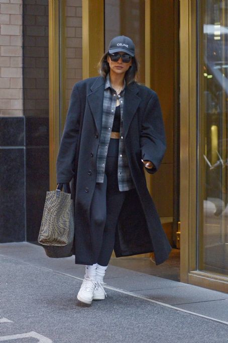 Shay Mitchell – Heading out of her hotel in New York