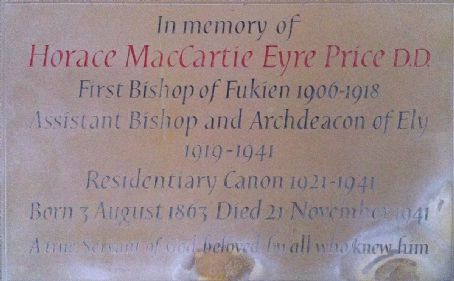 Horace MacCartie Eyre Price