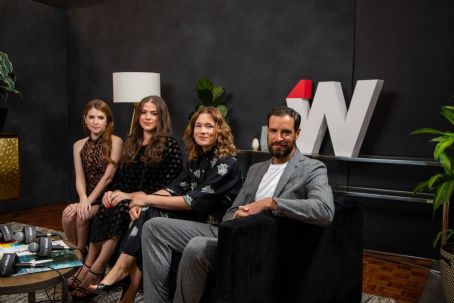 Anna Kendrick – Visits TheWrap studios  during the 2022 TIFF in Toront