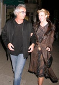 Kat Mack and Flavio Briatore