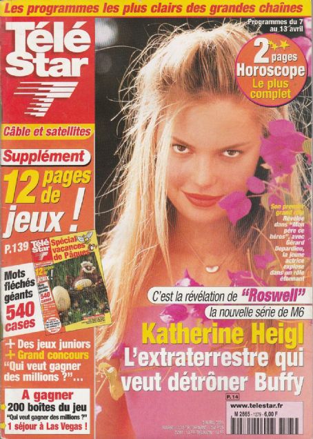 Katherine Heigl - Télé Star Magazine Cover [France] (2 April 2001)
