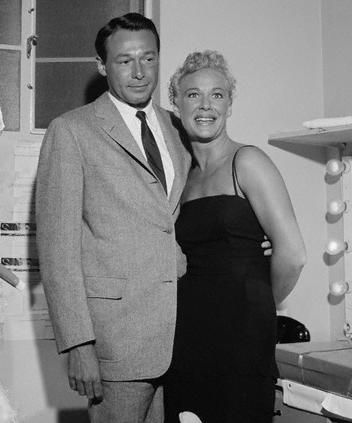 Betty Hutton and Alan Livingston