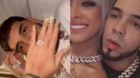 Yailin la Mas Viral and Anuel AA