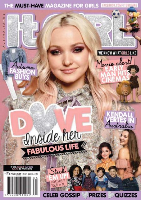 Dove Cameron Tu It Girl Magazine May 18 Cover Photo Australia