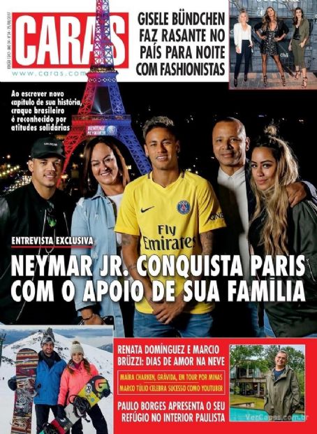 Neymar - Caras Magazine Cover [Brazil] (25 August 2017)