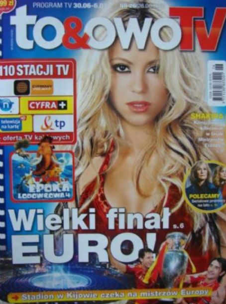 Shakira - To & Owo Magazine Cover [Poland] (30 June 2012)