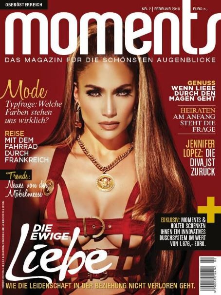 Jennifer Lopez - Moment's Magazine Cover [Austria] (February 2019)
