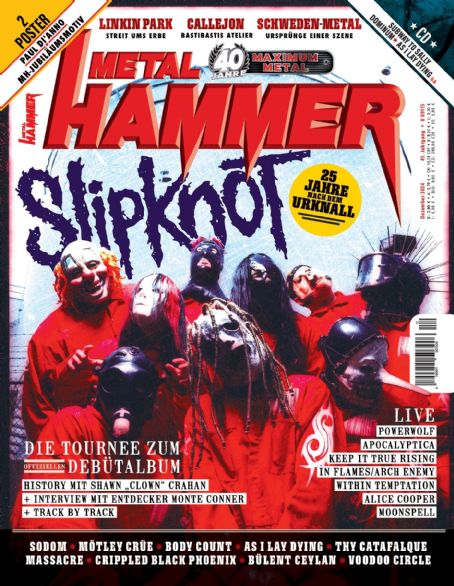 Slipknot - Metal&Hammer Magazine Cover [Germany] (December 2024)