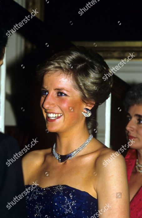 Princess Diana at a charity performance of the ballet 'Cinderella ...
