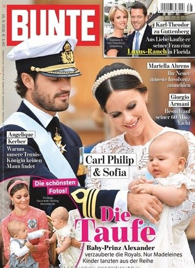 Sofia Hellqvist and Prince Carl Philip, Duke of Värmland