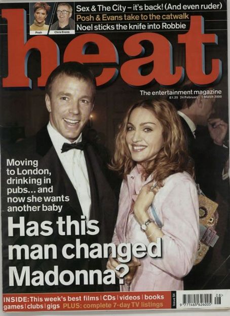 Madonna - Heat Magazine Cover [United Kingdom] (24 February 2000)