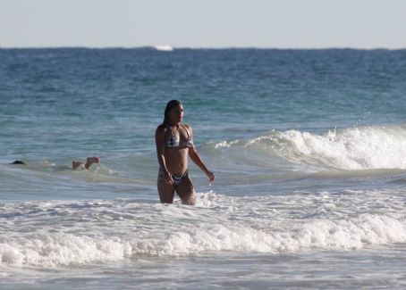 Michelle Rodriguez – In a bikini in Tulum