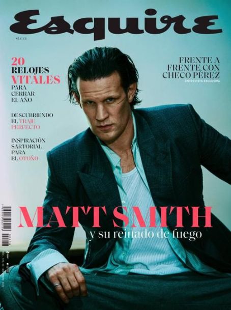 Matt Smith, Esquire Magazine November 2022 Cover Photo - Mexico