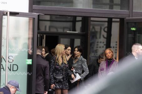 Savannah James – Exits Chanel fashion show in Paris
