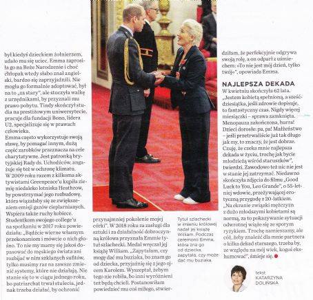Emma Thompson - Gala Magazine Pictorial [Poland] (19 July 2021)