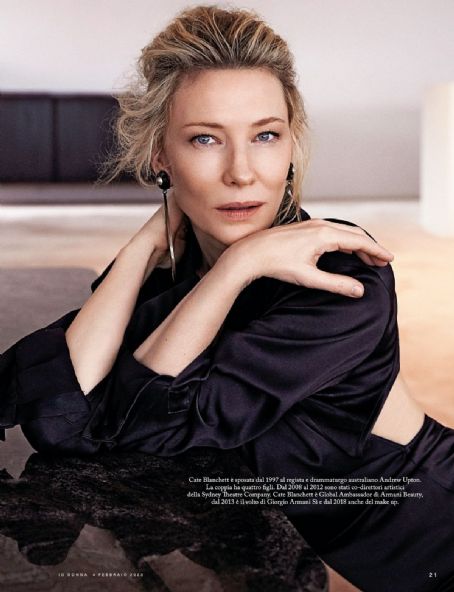 Cate Blanchett - Io Donna Magazine Pictorial [Italy] (4 February 2023)
