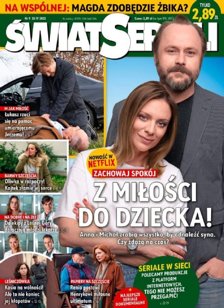 Magdalena Boczarska - Swiat Seriali Magazine Cover [Poland] (25 April 2022)