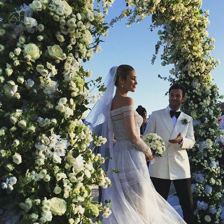 Ana Beatriz Barros and Karim El Chiaty- wedding ceremony in Mykonos