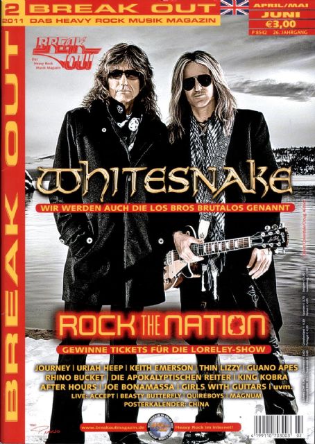 David Coverdale - Break Out Magazine Cover [Germany] (May 2011)