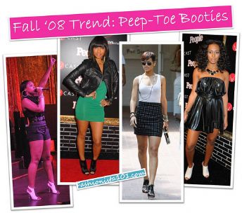 Fall '08 Trend Sneak Peek: Peep-Toe Ankle Booties