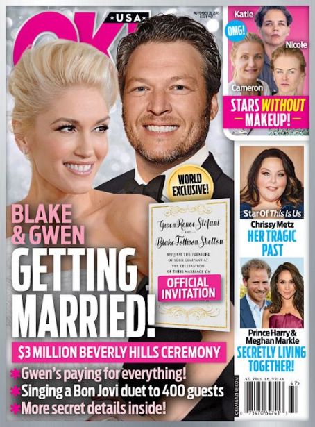 Gwen Stefani, Blake Shelton, Gwen Stefani and Blake Shelton, OK ...