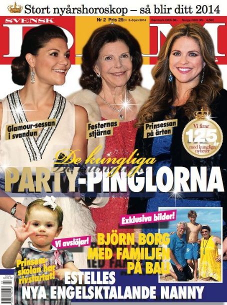 Drottning Silvia, Prinsessan Madeleine, Kronprinsessan Victoria, Svensk ...