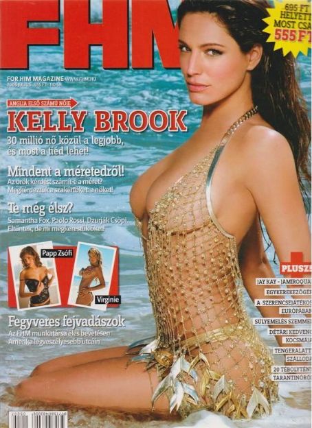 Kelly Brook - FHM Magazine Cover [Hungary] (July 2005)