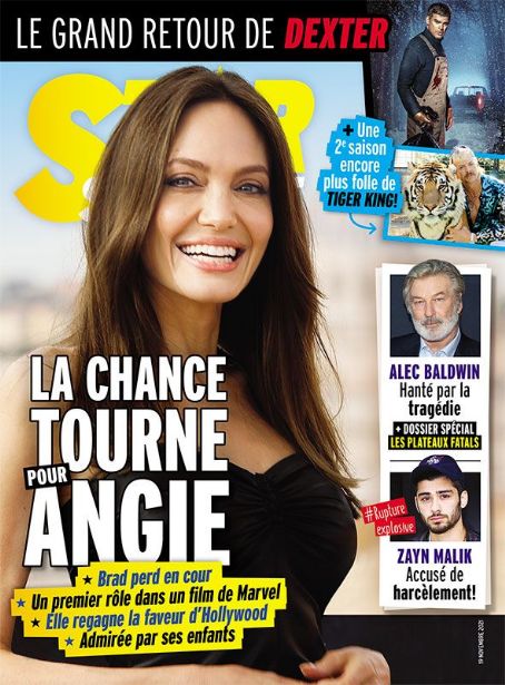 Angelina Jolie - Star Systeme Magazine Cover [Canada] (19 November 2021)