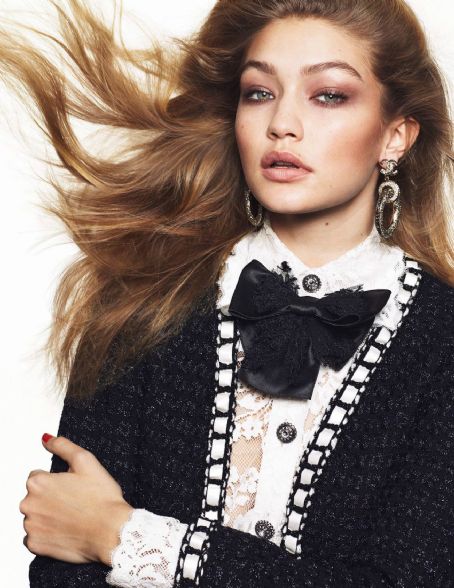 Gigi Hadid, Vogue Magazine March 2016 Cover Photo - France