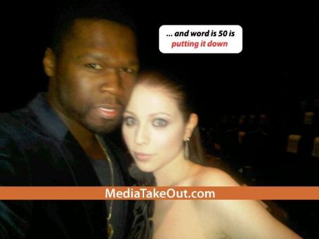 Michelle Trachtenberg and 50 Cent