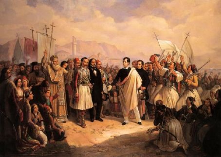 The Reception of Lord Byron at Missolonghi