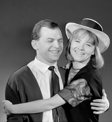 Mari Törõcsik and Gyula Bodrogi
