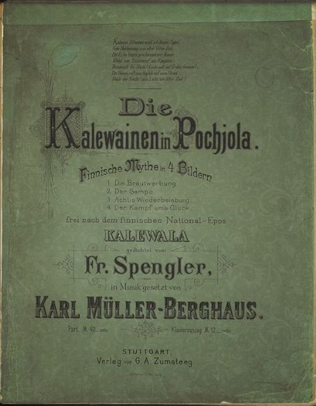 Die Kalewainen in Pochjola
