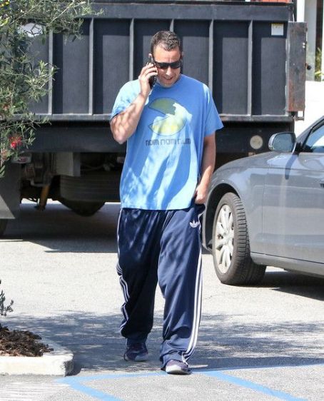 Adam Sandler is seen out and about in Brentwood CA March 24, 2017 ...