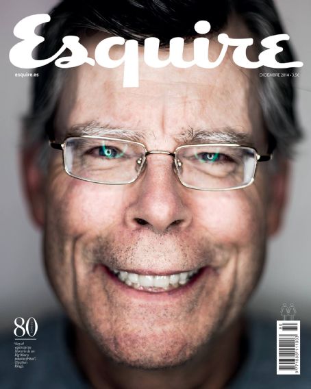 Stephen King, Esquire Magazine December 2014 Cover Photo - Spain