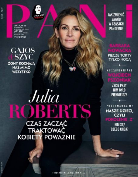 Julia Roberts - Pani Magazine Cover [Poland] (February 2021)