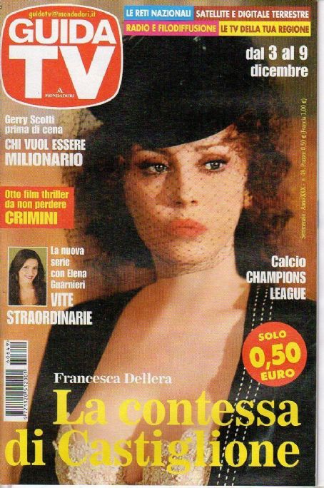 Francesca Dellera Magazine Cover Photos - List of magazine covers ...