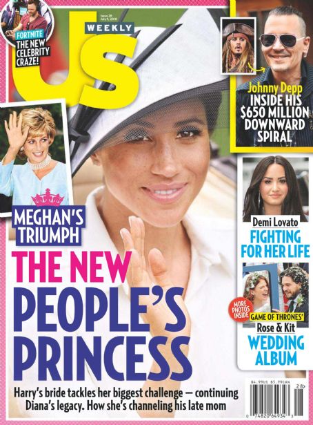 Meghan Markle, US Weekly Magazine 09 July 2018 Cover Photo - United States