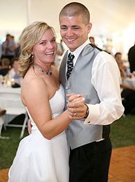 Sarah Fisher and Andy O'Gara