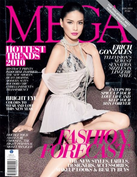 Erich Gonzales, Mega Magazine January 2010 Cover Photo - Philippines