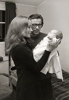 Brigitte Fossey and Jean-François Adam - Child - Marie  Adam