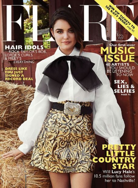 Lucy Hale - Flare Magazine Cover [Canada] (July 2014)
