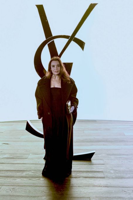 Elodie Bouchez – The Saint Laurent Womenswear Fall Winter 2024 2025 Show