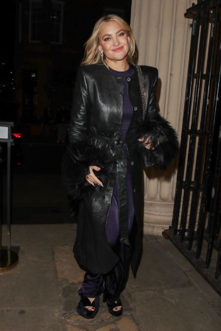 Kate Hudson out for dinner in London
