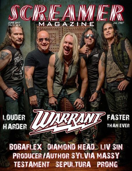 Warrant, Joey Allen, Jerry Dixon, Erik Turner, Steven Sweet, Robert ...